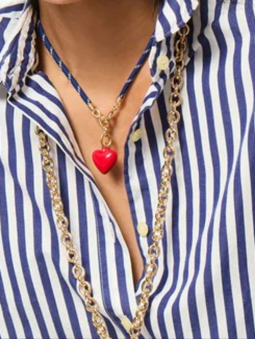 Roxanne Assoulin The Happy Cord Charm Necklace